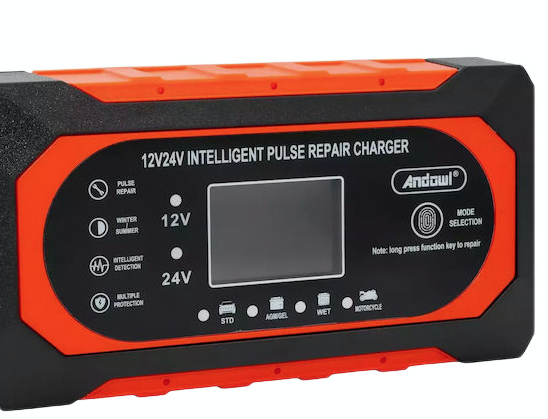 Incarcator de baterie auto Andowl 12/24V Q DP750